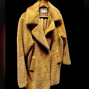 Teddy Faux Fur Coat 2X